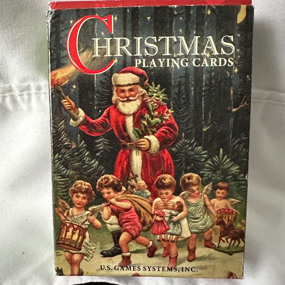 Christmas playing Cards, Nostalgic Images